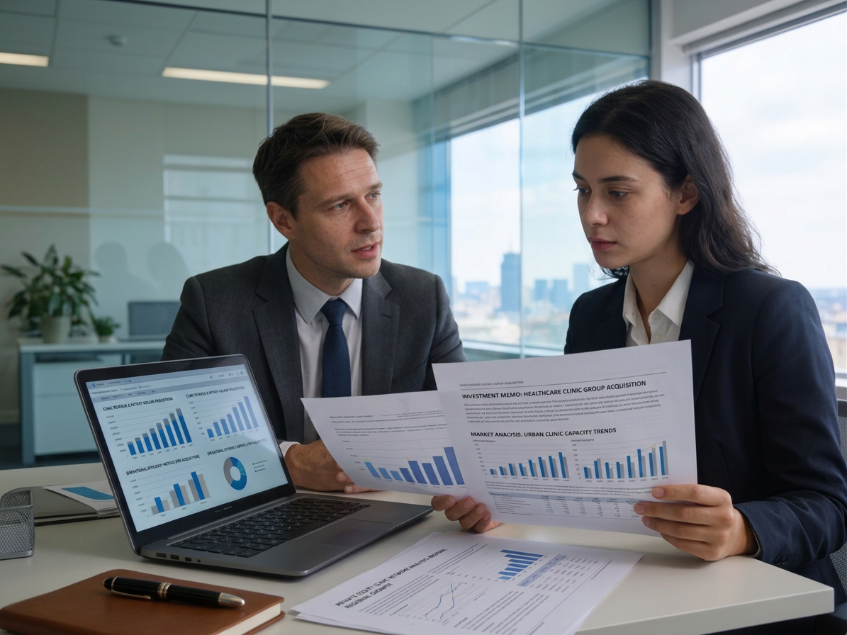 Healthcare funding discussion by genuine investment professionals.